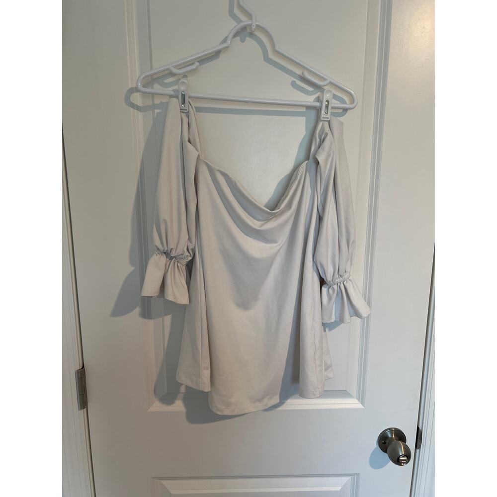 Susana Monaco off shoulder white top size small